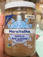 Mängden socker i Vanilla raw almond butter