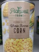 Mängden socker i Golden Sweet Whole Kernel Corn