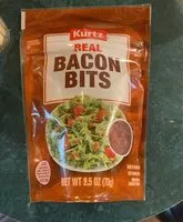 Mängden socker i real bacon bits