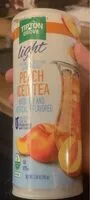Mängden socker i Light peach iced tea low calorie drink mix