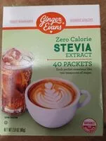 Mängden socker i Zero Calorie Stevia Extract