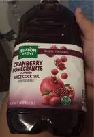 Mängden socker i Cranberry pomegranate