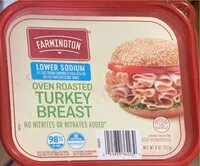 Mängden socker i Oven Roasted Turkey Breast