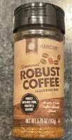 Mängden socker i Gourmet robust coffee seasoning rub