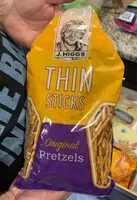 Mängden socker i Pretzel sticks