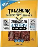 Mängden socker i Country smoker zero sugar black pepper beef jerky