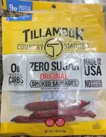 Mängden socker i Smoked sausage