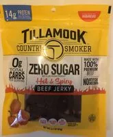 Mängden socker i Zero Sugar Hot & Spicy Beef Jerky