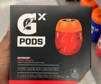 Mängden socker i Gatorade Pods