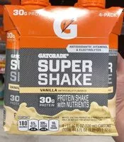 Mängden socker i Gatorade super shake