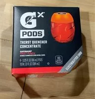 Mängden socker i gatorade pods, fruit punch