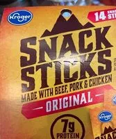 Mängden socker i Snack sticks original