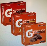 Mängden socker i Gatorade Whey protein bars