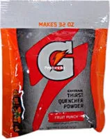 Mängden socker i Fruit punch thirst quencher powder