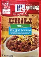 Mängden socker i Mild chili