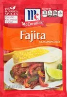Mängden socker i Fajitas seasoning mix