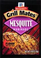 Mängden socker i Grill mates mesquite marinade