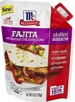 Mängden socker i Skillet sauce fajita