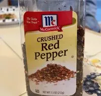 Mängden socker i Crushed red pepper