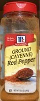 Mängden socker i Ground ( cayenne) Red Pepper