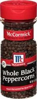 Mängden socker i Whole black pepper