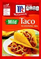 Mängden socker i Mild taco seasoning mix