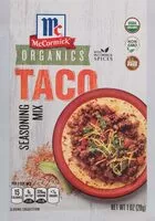 Mängden socker i Taco seasoning mix