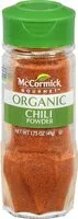 Mängden socker i Mccormick gourmet organic chili powder