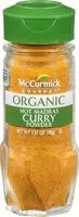Mängden socker i Organic hot madras curry powder