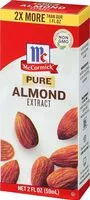 Mängden socker i Pure Almond Extract