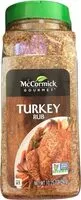 Mängden socker i Gourmet turkey rub