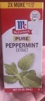 Mängden socker i Pure Peppermint Extract