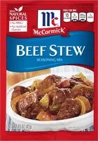 Mängden socker i Beef stew seasoning mix