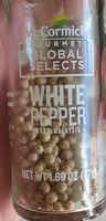 Mängden socker i White pepper from Malaysia