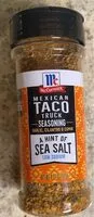 Mängden socker i Mexican taco truck seasoning