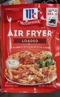 Mängden socker i McCormick Air Fryer loaded