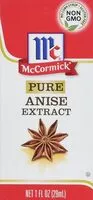 Mängden socker i Pure Anise Extract