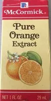 Mängden socker i Pure orange extract