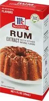 Mängden socker i Rum Extract