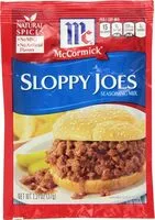 Mängden socker i Sloppy joes seasoning mix