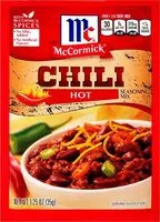 Mängden socker i Hot chili seasoning mix