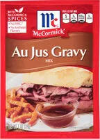 Mängden socker i Au jus gravy mix