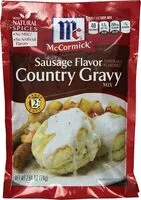 Mängden socker i Country Gravy Mix
