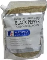 Mängden socker i Handy fill shaker grind black pepper
