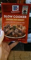 Mängden socker i Slow Cookers Savory Pot Roast Seasoning Mix