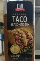 Mängden socker i Taco seasoning mix