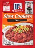 Mängden socker i Slow cookers chili seasoning mix