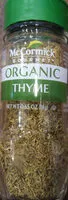 Mängden socker i McCormick Gourmet Organic Thyme Leaves