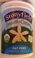 Socker och näringsämnen i Stonyfield