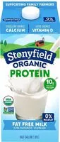 Mängden socker i Organic fat free milk